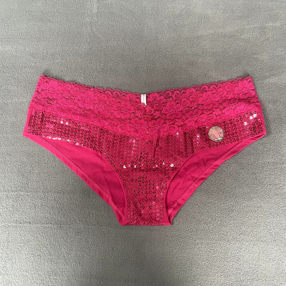 Victoria's Secret PINK 2010 Extra Low Rise Hipster Panty Sequin Fashion Show